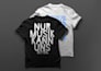 design modern typography and custom graphic t shirts for pod